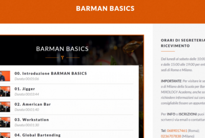 Accesso Barman Basics
