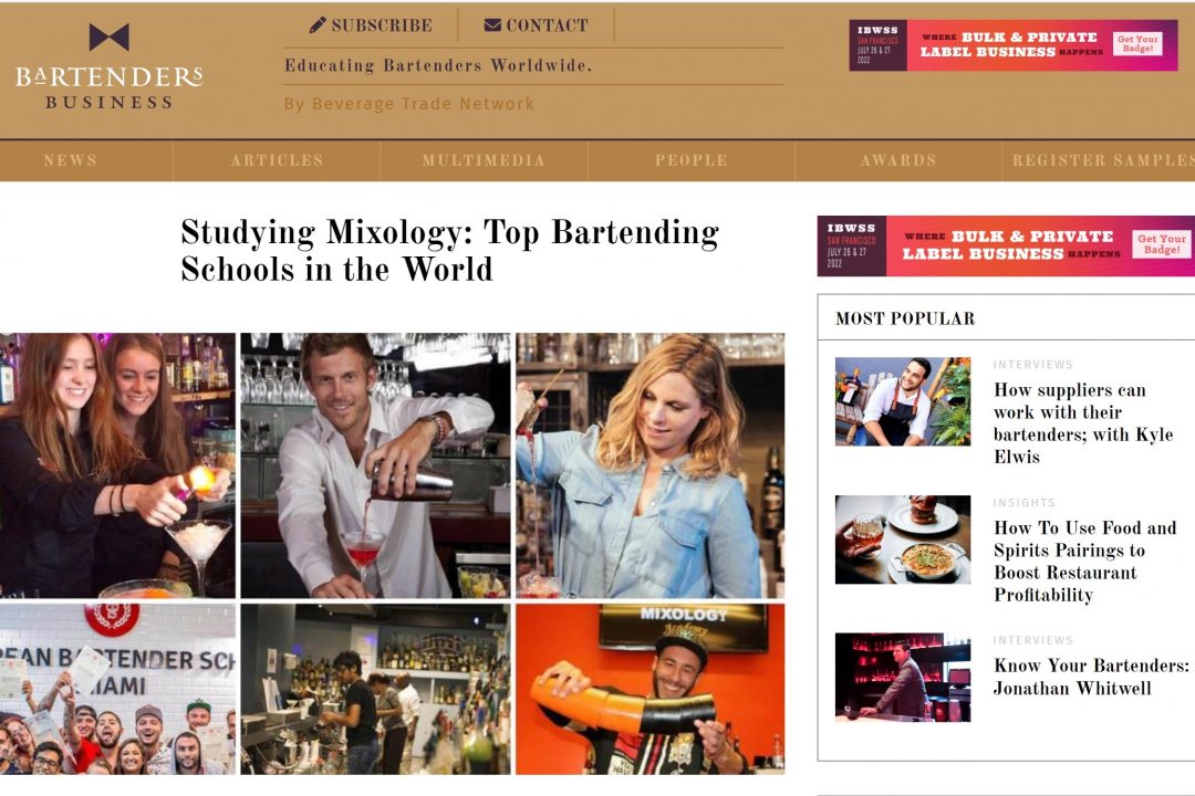 Bartenders Business