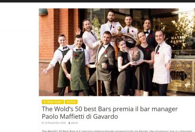 Radio Bruno parla di MIXOLOGY Academy