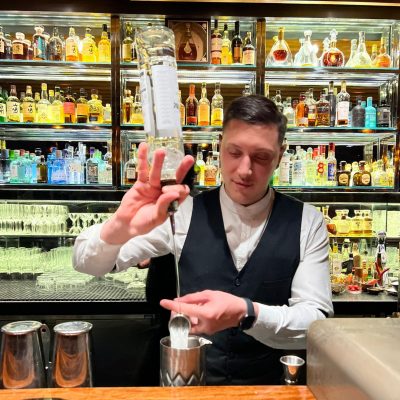 Valerio Paternostro Barman a Londra