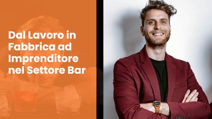 Dal lavorare in fabbrica all'aprire un locale