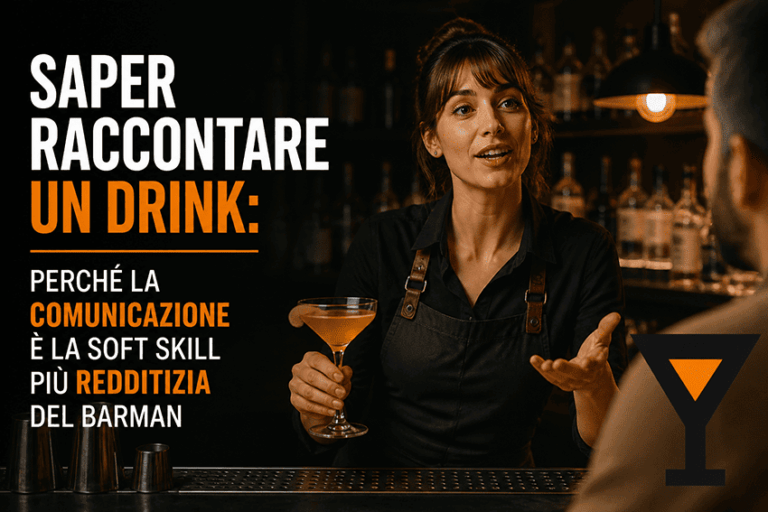 Saper raccontare un drink: perché la comunicazione è la soft skill più redditizia del barman