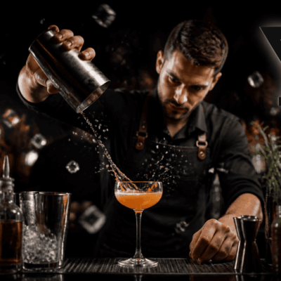 Lavorare sotto pressione: come un abile barman gestisce la performance